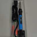 Soldering Iron Kit, 80W 110V Fast Heat up in 10s LCD Digital Adjustable Temperature Soldering Gun Thermostatic Soldering Kit for Electronic