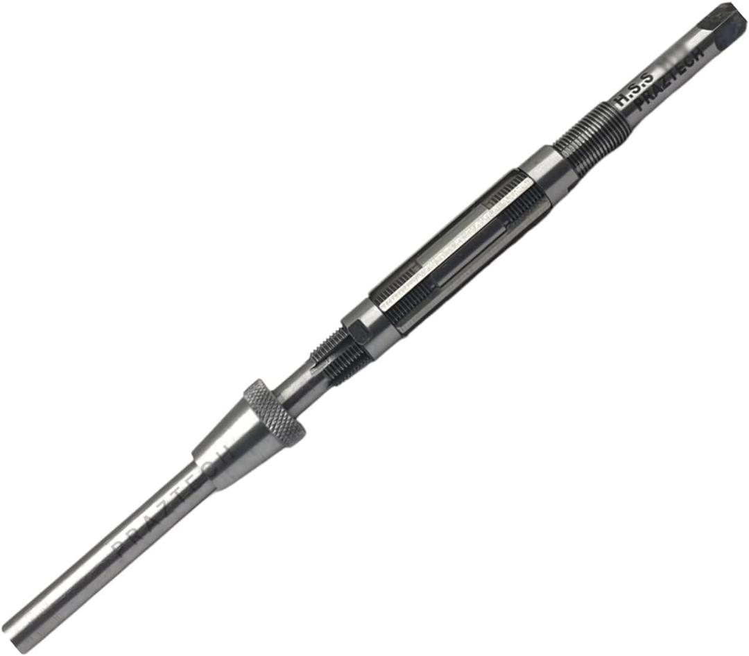 Long Pilot HSS Blade Adjustable Expanding Hand Reamer | KINGPINS Ream | Repair Work | Workshop Tool DIY (H7 : 21/32" - 23/32" (16.6-18.2) mm)