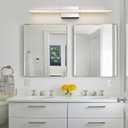 LED Modern Bathroom Vanity Light Fixtures 24W Dimmable 5CCT LED Vanity Light Bar Over Mirror Matte Black Wall Light for Bathroom 31.5 inch Long