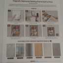 Magnetic Sign Holder 8.5 x 11 Wall Mount, Self-Adhesive Magnetic Sign Holder Durable PVC Waterproof Clear Display for Home, School, Office Wall, Store, Display Frame 6 Pack Black