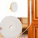 26Feet Strong Adhesive Weather Stripping Seal, Closed Cell Foam Insulation Strip, Foam Tape for Door Window, Soundproofing High Density Door Seal, Air Conditioning Seal Strip, White