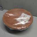 Deck Mounted Bird Bath, Easy to Clean12 Detachable Bath Bowl, Metal Birdbath for Outside with Sturdy Adjustable Clamp for Railing Balcony Fence Outdoor Decor 0.7 Gallon