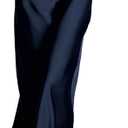 SHENHE Women's Satin Maxi Skirts High Waisted A Line Long Skirts Elegant Office Skirts (M)