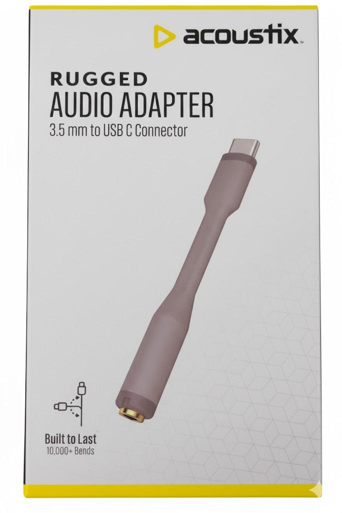 CCY 3,5MM TO USB C AUDIO ADAPTER BLACK & WHITE 2 Pack