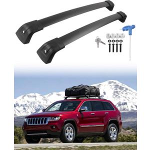 Upgraded 300LB Aluminum Roof Rack Cross Bars for 2011-2021 Grand Cherokee