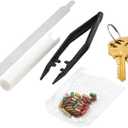 Prime-Line E 2400 Re-Keying Kit  Re-Key a Lock Kit with Pre-Cut Keys for Rekeying all your Locks to One Key, For Kwikset Brand Locks, 5-Pin Style Locks (1 Kit), Brass