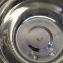 Elevated Dog Bowls, Adjustable Raised Dog Bowl Stand for Small Size Dogs and Cats, 15Tilted Elevated Cat Bowls, Durable Bamboo Dogs Feeder with 2 Stainless Steel Bowls and Non-Slip Feet