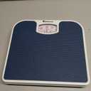 Adamson A21 Analog Scales for Body Weight - Up to 300 LB - New - Anti-Skid Rubber Surface - Large Numbers - Analog Bathroom Scale - Affordable - Durable with 20-Year Assurance - Blue
