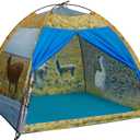 Kids' Alpaca Tent - Fun Pop-Up Playhouse for Boys and Girls - Easy Setup, Indoor/Outdoor Adventure Tent - 47" x 47" x 43"