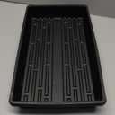 Mr. Pen- Plastic Growing Trays, 3Pack, Black, 17x10, Plant Tray, Seed Tray, Seedling Tray, Propagation Tray, Plant Trays for Seedlings, Planting Trays, Microgreens Growing Trays, Seedling Starter Tray