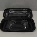 FYOUNG 3 in 1 Accessories Bundle for Playstation Portal, Carrying Case & Hard PC Clear Cover Skins Set with Screen Protector, Protective Shell Portable Travel Handbag for PS5 Portal Remote Player (Black)