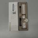 V-MORO Resin Band Compatible with Apple Watch Series 7/8/9/10/11 41/40/38/42mm, Women Fashion Strap for iWatch Series 6/5/4/3/2/1/SE, Lightweight Bracelet Wristband Replacement, Ivory White-Rose Gold