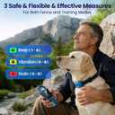 Wireless Dog Fence System, 5-in-1 Electric Fence for Dogs, Protection & Training, Fence Range up to 394 Ft, Training Distance up to 3300 Ft, with Remote