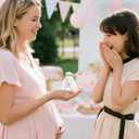 Baby Shower Favors 50 Sets for Guests  1.18oz Acrylic Shot Glasses Bulk with Organza Bags & Thank You Tags  Baby Shower Party Favor for Gender Reveal Party(Pink) (Girl)