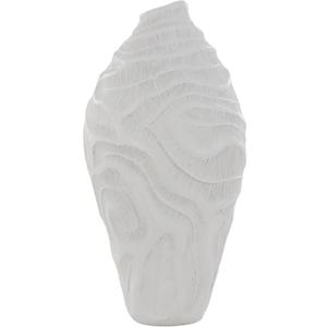 Coral Pattern and Threaded Resin Art Vase, Modern Home and Hotel Homestay Decoration Ornaments, Suitable for Dried Flowers and Line Flowers.(14 inches high) (White) Coral Pattern and Threaded Resin Art Vase, Modern Home and Hotel Homestay Decoration Ornaments, Suitable for Dried Flowers and Line Flowers.(14 inches high) (White)