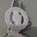 MQOUNY for Magsafe Tripod Stand for iPhone,Portable Pocket Size Selfie Stick with Rechargeable Remote and Metal Ring,Extendable Detachable Cell Phone Tripod Compatible with iPhone/Android (White)