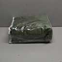 MIULEE Olive Green Velvet Curtains 102 inches Long, Pinch Pleated Blackout Drapes with Hooks, Thermal Insulated Pinch Pleat Panels for Bedroom Living Room, 2 Panels