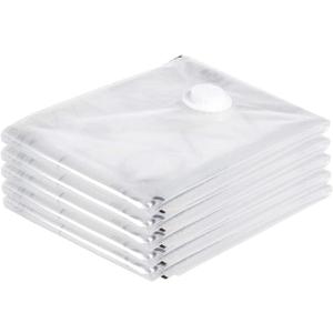 6 Pieces Clothes Vacuum Bags Transparent Vacuum Bags for Clothes, Duvet, Size: 2PCS-70x50x32cm. 2PCS-100x80x32cm. 2PCS-100x70x32cm.