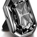 Car Air Freshener Diffuser,Essential Oil Diffusers Vent Clip,Advanced Crystal Automotive PartsContains 2 odorless container pieces,Metal and Crystal DesignFirst choice for gifts