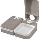 PetSafe PFD11-13706 Automatic 2 Meal Cat and Dog Feeder - Cat and Dog Food Dispenser - Battery Powered, White
