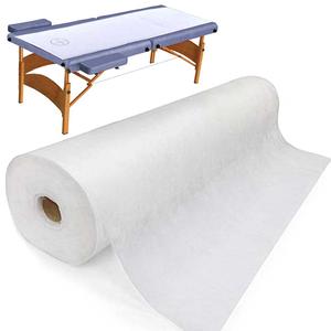 PandaSpa Disposable Non Woven Bed Sheet Roll 30 gsm Precut Hole Massage Table Paper Roll Bedsheet (1)