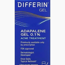 Differin Acne Treatment Gel, 30 Day Supply, Retinoid Treatment for Face with 0.1% Adapalene, Gentle Skin Care for Acne Prone Sensitive Skin, 15g Pump 