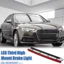 X AUTOHAUX High Level Third Rear Brake Stop Light 8E9945097 for Audi A4 1.8L A/T Quattro Avant Wagon 2002-2005
