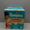 Pampers Swaddlers Diapers, Size 0 (up to 10 lbs), 140 Count, Fragrance Free, Hypoallergenic, Absorbent, Pediatrician Recommended, Skin Safe