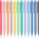 Mr. Pen Retractable Gel Pens, 12 Pack, Fast Dry, Gel Pens Fine Point 0.7mm, Retractable Pens, Cute Pens