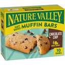 Nature Valley Soft Baked Muffin Bars, Chocolate Chip, Snack Bars, 10 Bars, 12.4 oz, BBD 22 FEB 2025