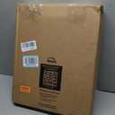 Bemis 500EC Durable Wood Toilet Seat with Easy Clean Hinges, Made in USA, Round, Bone