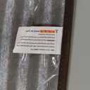 Taupe 9 in. x 28 in. Polyester Stair Tread Cover Non Slip Washable Reusable Indoor Carpet