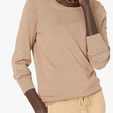 Daily Ritual  Amazon Essentials Women's Long-Sleeve Lightweight Crewneck Sweater, XS Woman's Long sleeve, Beige