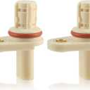 MOTOALL Camshaft Position Sensor Replacement for Buick Encore 2013-2021, for Chevy Cruze Replaces 55566932, White, 2 Pcs