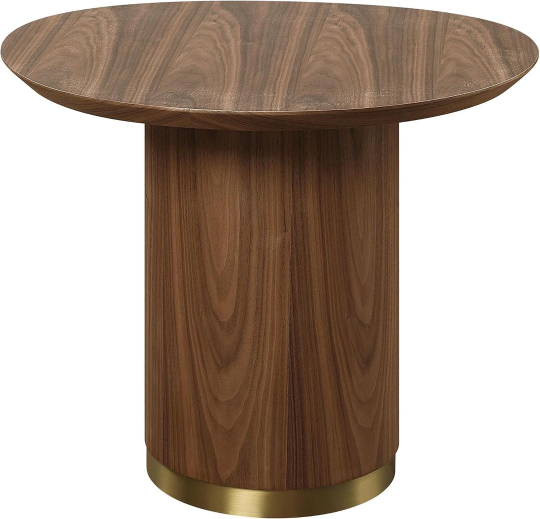 Acme Willene 21" Oval End Table in Walnut