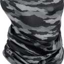 GOT Sports UPF 50+ Fishing Neck Gaiter - UV Face Mask Sun Protection for Men & Women - Camo SPF Face Cover Gator (Disruptive Night Camo)