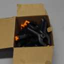 12 Pack Plastic Spring Clamps Set, 3 Sizes of Spring Clips 3.5 Inch, 4.5 Inch, 6 Inch Set, Black Heavy Duty Clips, Backdrop Clips, Woodworking Clamps, Plastic Clamps for Woodworking,Photography