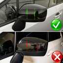 Yumzeco 1PC Compatible with Subaru Side Mirror Cover Forester/Outback/Impreza/Crosstrek/Legacy, Driver Side for Subaru Mirror Cap W/O Light Clip-on 91059FJ010 Replacement-Left, Glossy Black