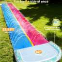 JOYIN 22.5FT Water Slide and 2 Inflatable Boards, Extra Long Heavy Duty Double Lawn Waterslide with Sprinkler for Kids Adults Backyard Summer Water Toy Outdoor Fun, Blue, Pink