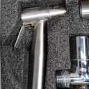 Handheld Toilet Bidet Sprayer for Toilet-Adjustable Water Pressure Control with Bidet Hose for Feminine Wash, Stainless Steel Brushed Nickel Cloth Diaper for Baby Wash (Stainless Steel, 1)