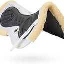 Kavallerie 3D Air-Mesh Half Pad, Impact Protection & Therapeutic Gel Padding English Saddle for Maximum Support and Stability, Best for Horses Under Saddle, Dressage, Jumping & Training (White)