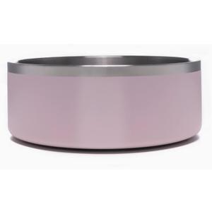 4Knines Stainless Steel Dog Bowl  Heavy Duty Non-Slip Large Pet Food and Water Bowl for Dogs and Puppies, Double-Walled, Spill Resistant, Rust Proof, Easy Clean, 64oz Capacity - Pink