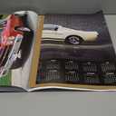 2025 Muscle Cars Deluxe Wall Calendar, 12 Months, with Free Poster, White/blue