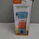 Portable Blender, Personal Size for Shakes and Smoothies with 6 Ultra Sharp Blades, Personal Blender USB Rechargeable Magnetic for Travel, Office, Gym