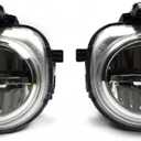 Fog Lamp Assembly Compatible with for X3 for F25 2011 2012 2013 2014 2015 2016 2017 2018 Fog Lights Car Front Bumper Fog Light Lamp Driving Lamp 63177317251(1 Pair)