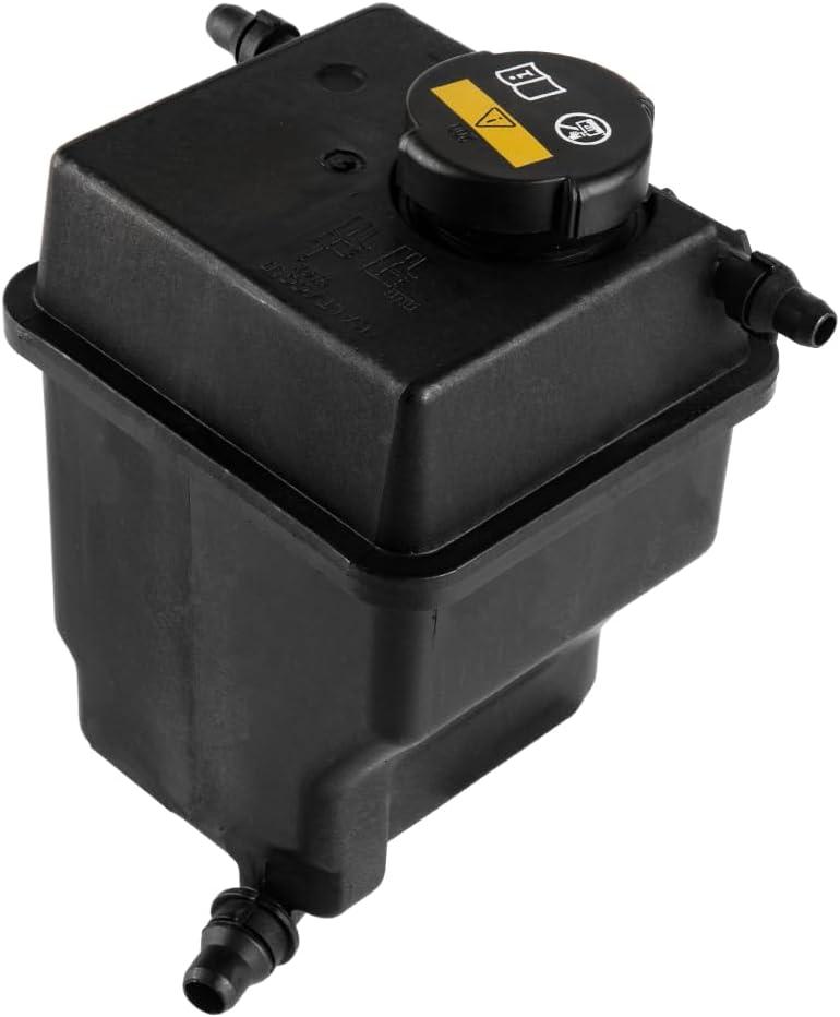 Coolant Radiator Reservoir Tank Coolant Overflow Expansion Bottle with Cap and Sensor - Compatible for BMW X5 E53 2004-2006 for Land Rover Range Rover L322 2003-2005 - Replace Part PCF000033