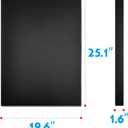 Presentation Book 40 Clear Pockets Sleeves Protectors Art Portfolio Clear Book for Artwork, Report Sheet, Letter (Can Accommodate 24.2 X 18.4inch)