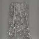 Norme 6 Pcs 12 Inch Iridescent Christmas Tree Picks Christmas Ball Ornaments Sticks and Sprays for Wreath DIY Crafts Vase Filler Xmas Branches Tree Topper Home Stairs Decoration