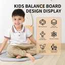 Balance Board for Kids, Toddler Balance Board Maze, Wobble Board with 6 Colored Balls,3 Replacement Labyrinth Boards, Balancing Board Physical Therapy for Sensory Training