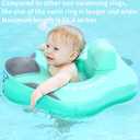 Mambo Baby Pool Float Non Inflatable Baby Float Baby Swimming Float with Safe Seat for Age 3-24 Months Toddler